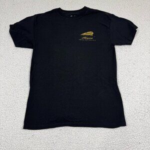 Indian Motorcycle Men's Cotton T Shirt Size M Black Spokane, WA Short Sleeve